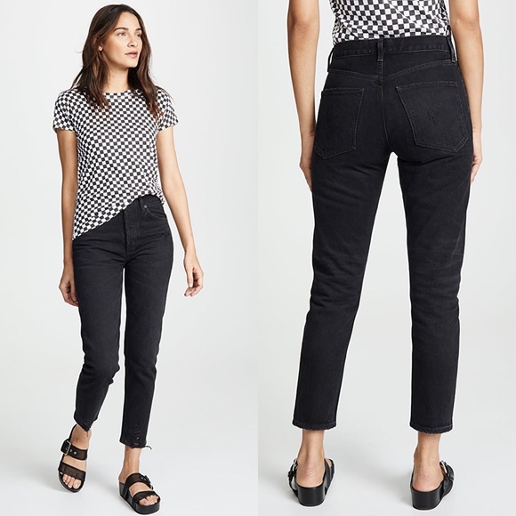 Agolde Jamie High Rise Classic Jeans